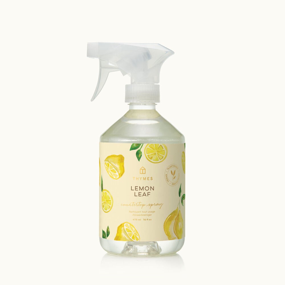 Thymes Lemon Leaf Countertop Spray is a Sparkling Kitchen Cleaner image number 1